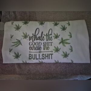 Inhale The Good Shit Exhale The Bullshi Graphic Print T-Shirt